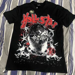 Black Hellstar Grapic Tee